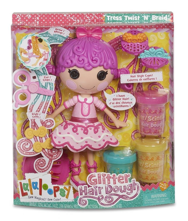 LALALOOPSY GLITTER HAIR DOUGH DOLL REVIEW