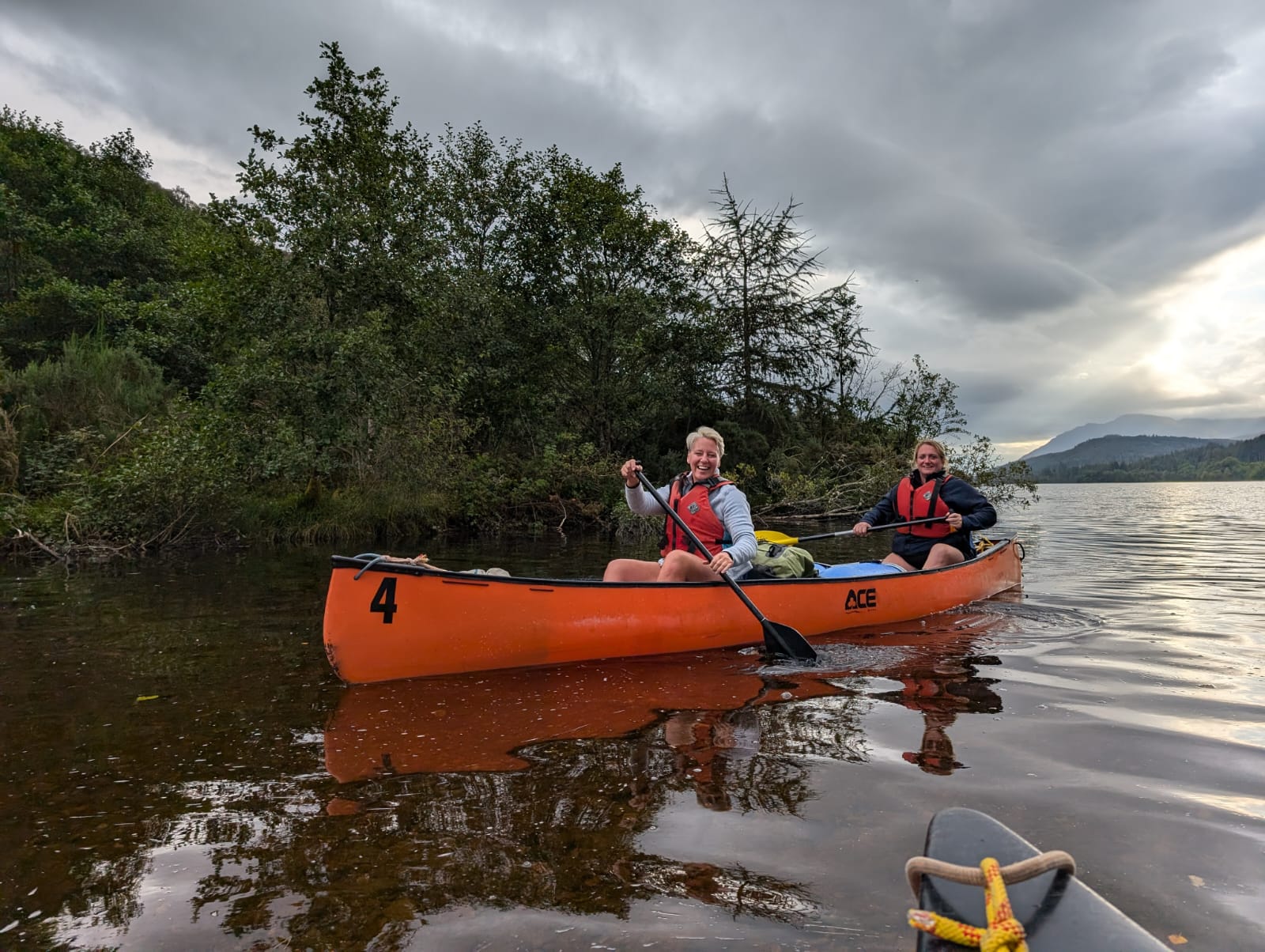 100km across The Great Glen in a canoe